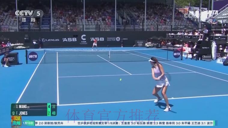 王欣瑜晋级WTA250奥克兰网球赛四强 王欣瑜晋级WTA250奥克兰网球赛四强